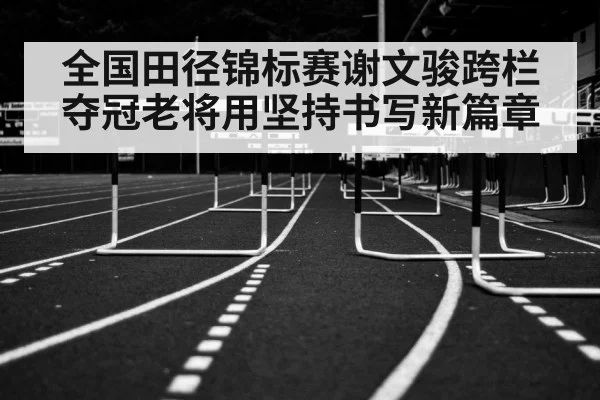 全国田径锦标赛谢文骏跨栏夺冠老将用坚持书写新篇章